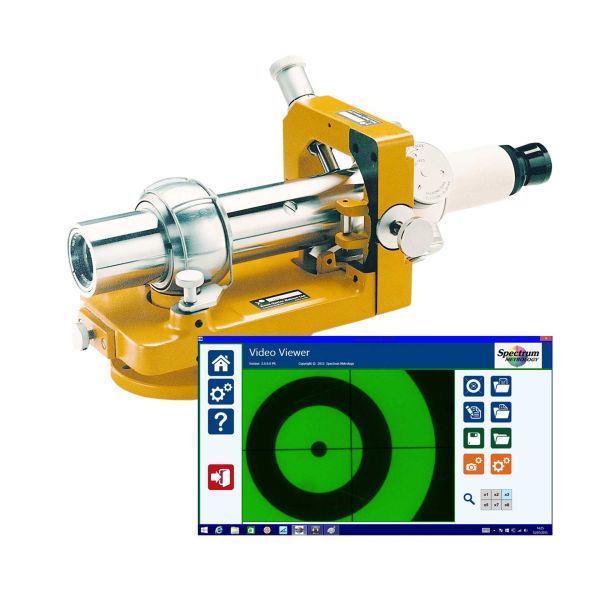 Telescopio de Micro-Alineamiento con cámara digital CCTV