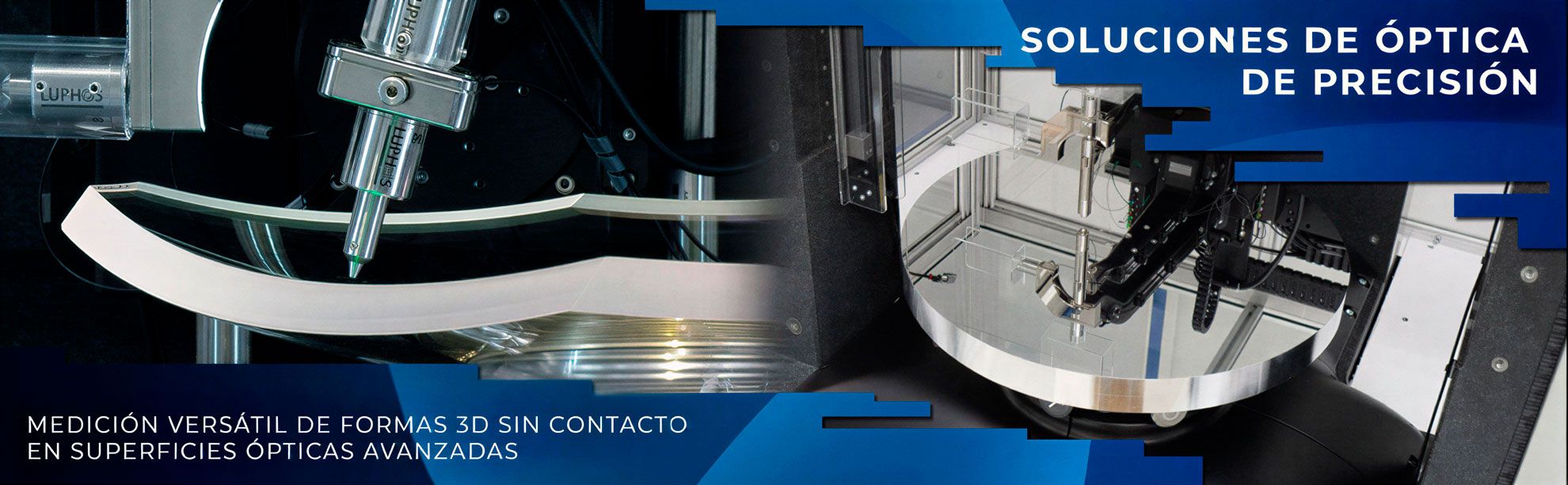 Medición de versátil de formas 3D sin contacto en superficies ópticas avanzadas