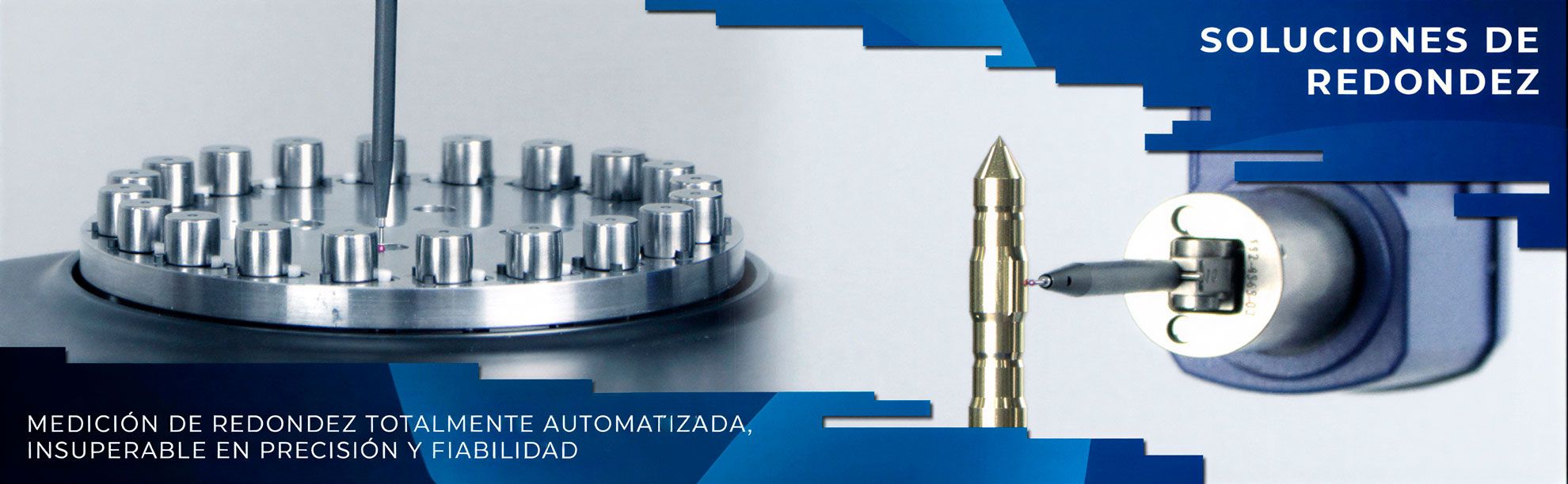 Medición de redondez totalmente automatizada